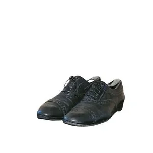 Salvatore Ferragamo | Shoes | Men Vintage Leather Black Lace  display picture 2